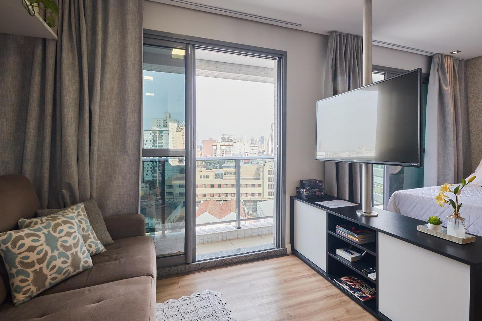 Estudio Aconchegante No Centro De Curitiba - Ar Condicio E Localizacao Perfeita! 외부 사진