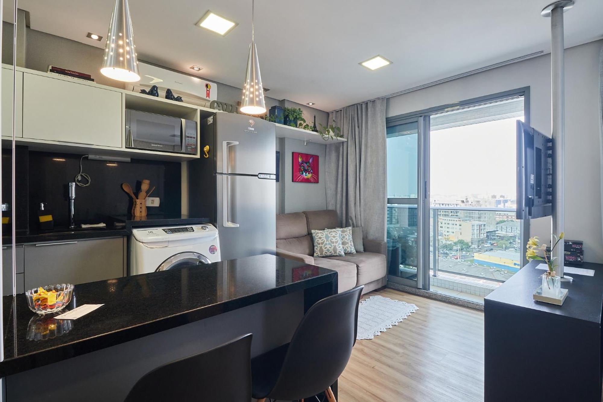 Estudio Aconchegante No Centro De Curitiba - Ar Condicio E Localizacao Perfeita! 외부 사진